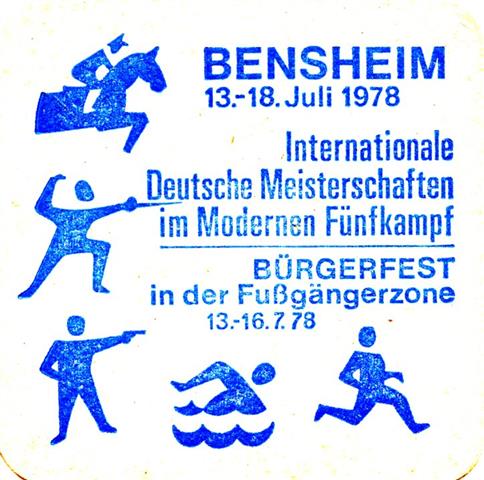 bensheim hp-he guntrum raute 1b (quad185-bensheim 1978-blau)